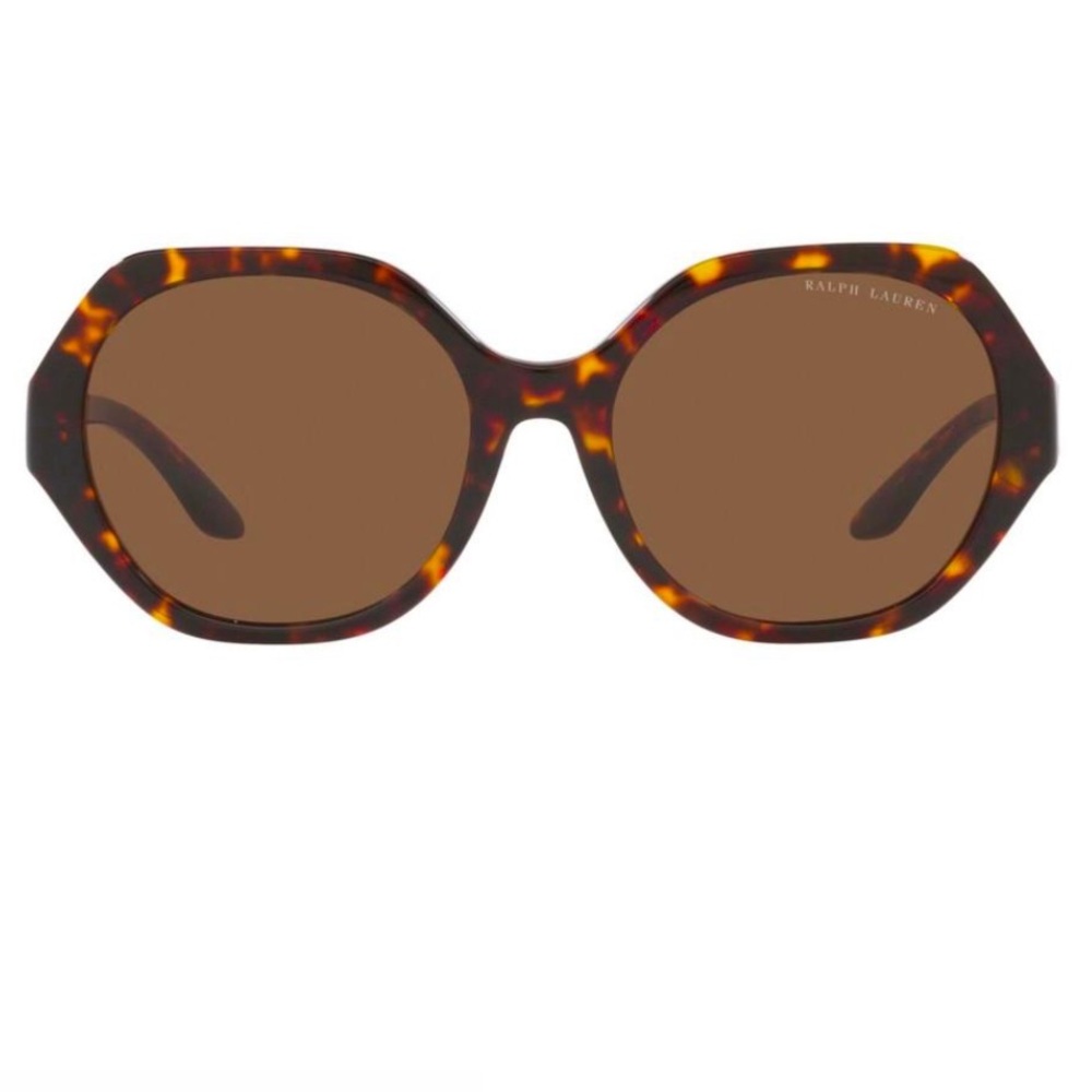 Ralph Lauren RL Shiny Dark Havana Sunglasses